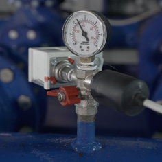 water pressure testing gauge