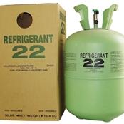 Refrigerant 22 box and canister