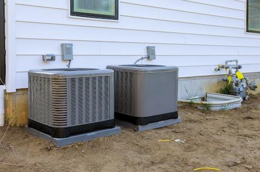 AC units on the side of a house